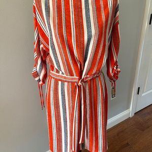 ECI Ruched waist dress